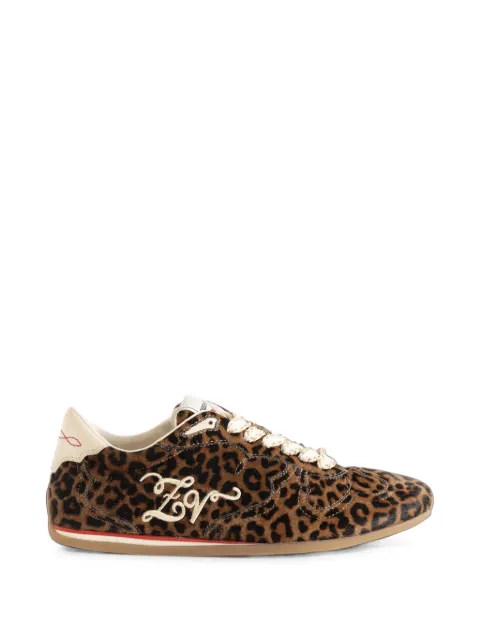 Zadig&Voltaire ZV leo pony Dance sneakers Brown SWSN01662