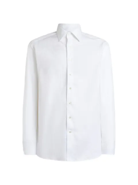ETRO jacquard motif shirt White MRIB0025AQ043