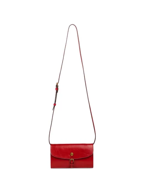 ETRO Pony buckle leather shoulder wallet Red WP2S0005AP413
