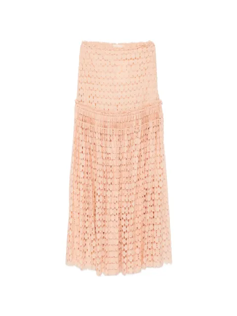 Ulla Johnson Aris lace maxi skirt Pink SP260321