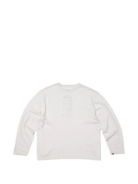 extreme cashmere Fatou long-sleeve T-shirt Neutrals 407