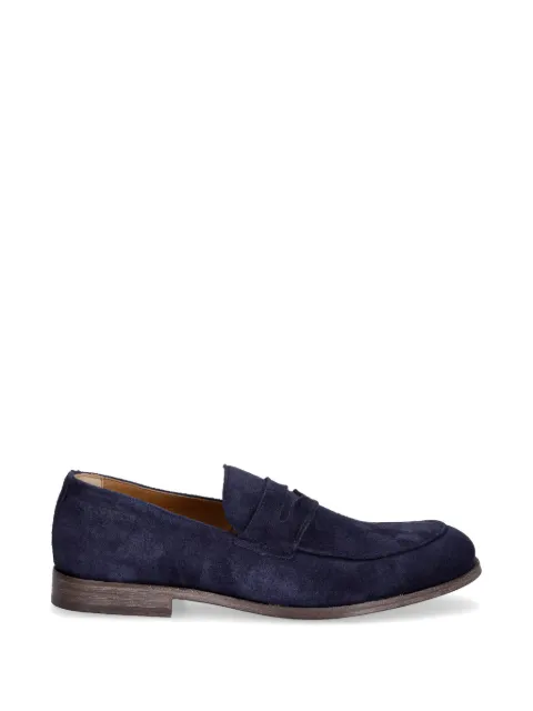 Fly London penny-slot suede loafers Blue P145073006