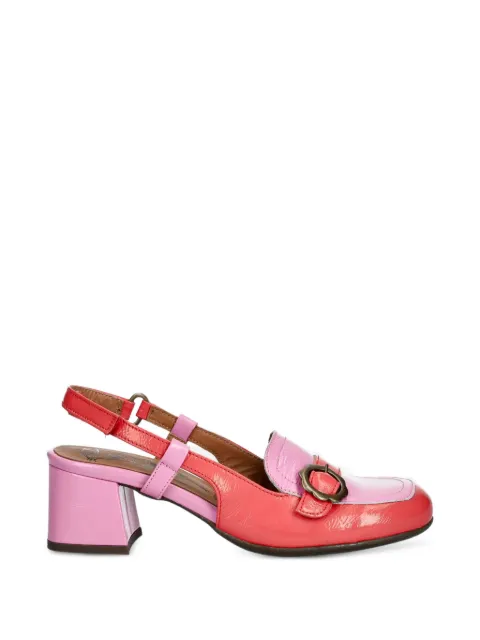 Fly London Pemy456fly buckle-detail slingback pumps Red P145456001