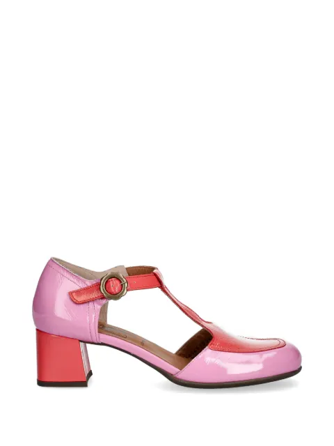 Fly London T-bar block-heel pumps Pink P145457004