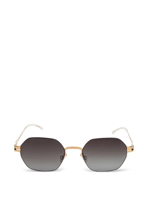 Mykita Hamish geometric-frame sunglasses Gold HAMISH