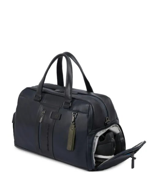 PIQUADRO colour-block holdall Grey BV4447UB00