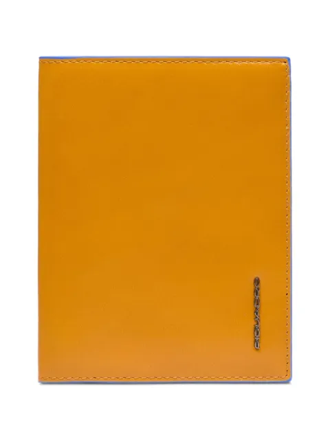 PIQUADRO leather passport holder Orange PP1660B2