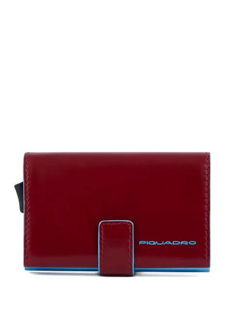 PIQUADRO leather cardholder Red PP5649B2BLR