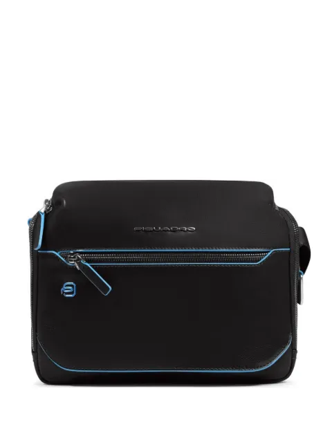 PIQUADRO zip fastening crossbody bag Black CA6900B2