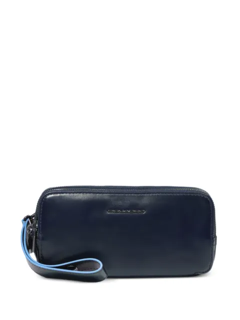 PIQUADRO leather travel bag Blue AC2141B2R