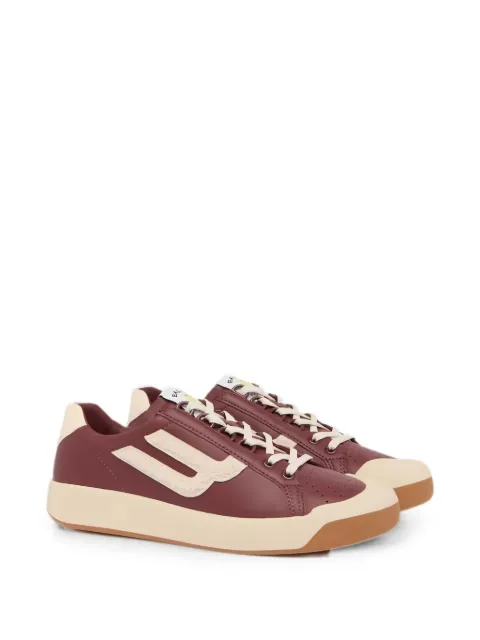 Bally Tennis Collection perforated logo-patch sneakers Red MSK0GBVT012