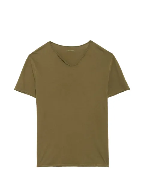 Zadig&Voltaire Monastir Henley T-shirt Green JMTN01642