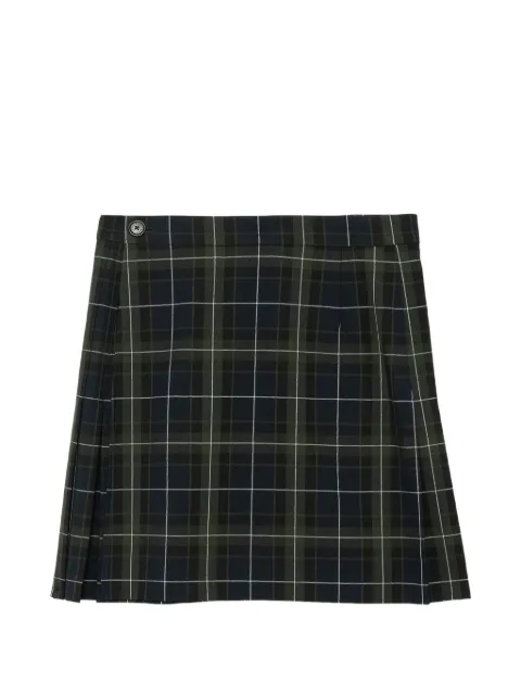 Zadig&Voltaire Jumi tartan-print pleated skirt Blue WWSK01654