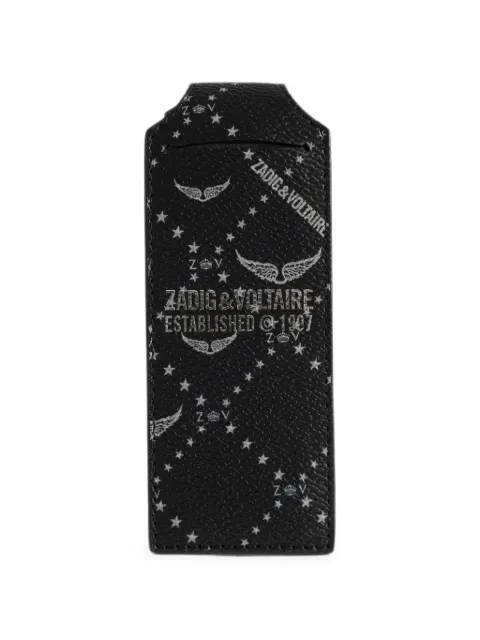 Zadig&Voltaire Z travel tag luggage tag Black LWOG03817