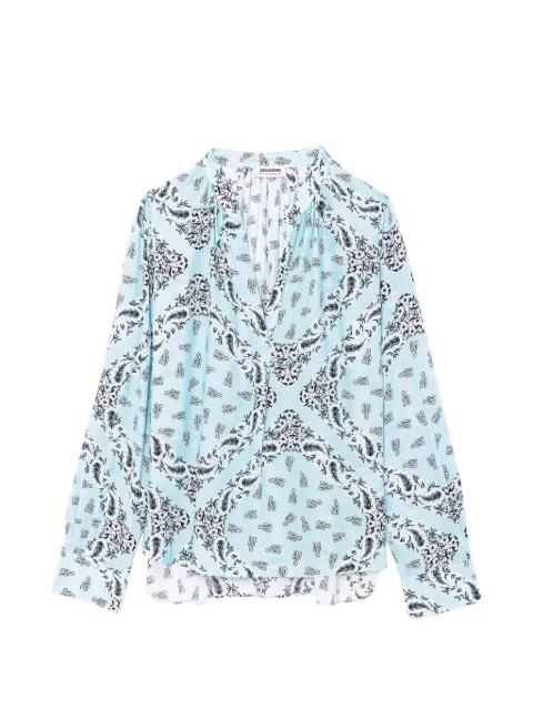 Zadig&Voltaire Tink shirt Blue WWSH02325