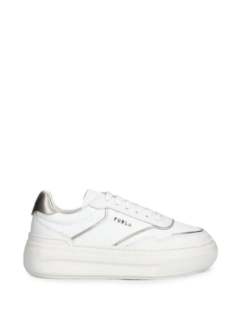 Furla leather sneakers White YK73NUABX4471