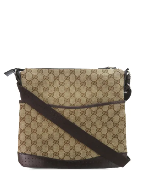 Gucci Pre-Owned 2000-2015 GG Canvas crossbody bag Neutrals L9L8VOCTNTP417CZ