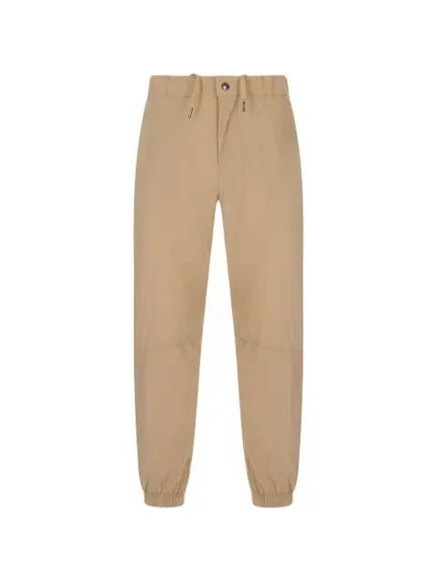 Kired drawstring elasticated-cuff track pants Neutrals WHEBE2W83015