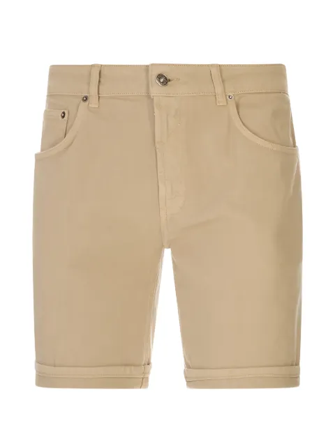DONDUP rolled-hem bermuda shorts Neutrals UP454BSE037KPT