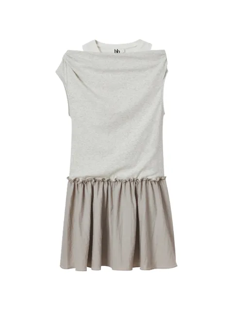 b+ab layered ruffled mini dress Grey 6S633AS