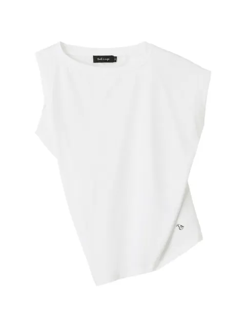 tout a coup logo-appliqué T-shirt White M615AS6