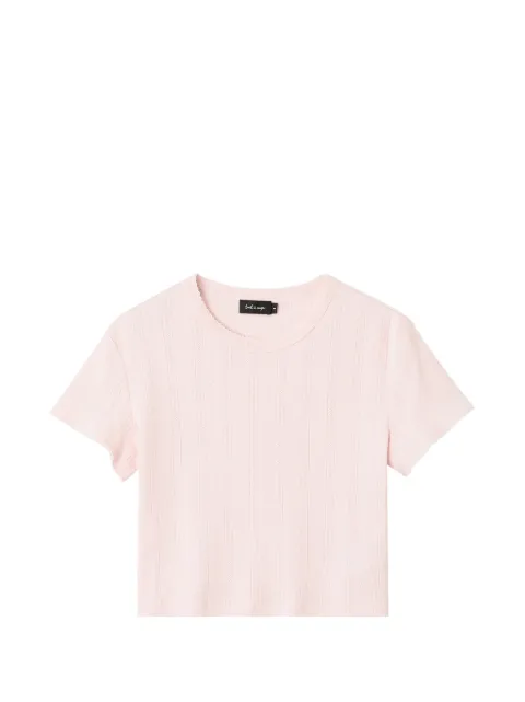 tout a coup scalloped-trim T-shirt Pink M627AS6