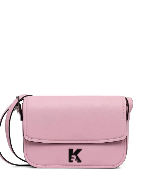Karl Lagerfeld Jeans logo-plaque crossbody bag Pink B2W301251IF
