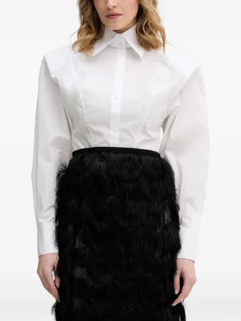 Karl Lagerfeld structured-shoulder shirt White B2W11047100
