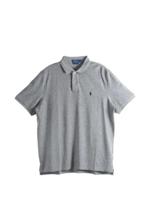 Polo Ralph Lauren embroidered-logo polo shirt Grey 710666997006
