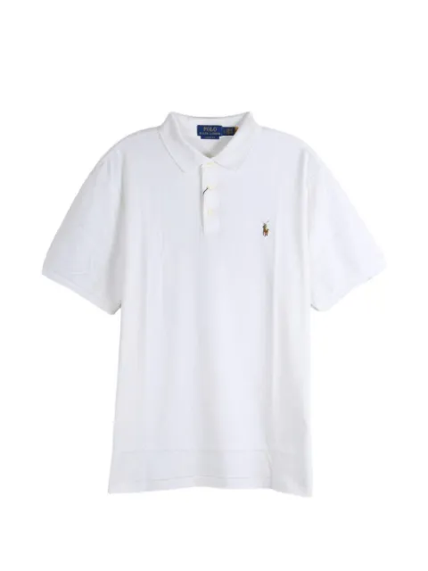 Polo Ralph Lauren embroidered-logo polo shirt White 710666999001