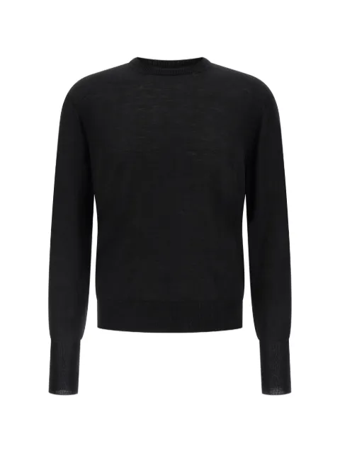 Ma'ry'ya crew-neck sweater Black YSK020E9