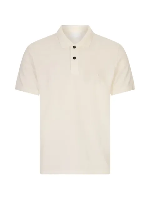 DONDUP logo-embroidered polo shirt White US302JF0315PTO