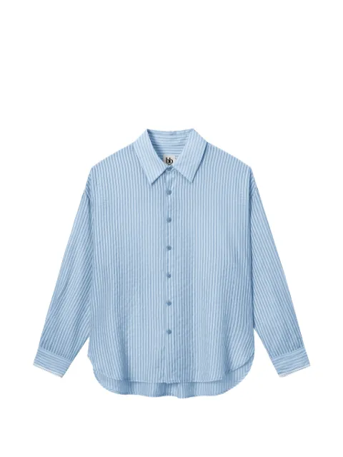 b+ab striped-pattern shirt Blue 6S138AS
