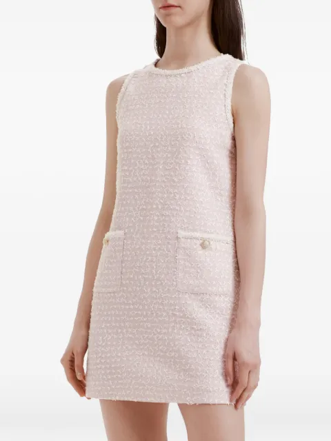 b+ab frayed-details mini dress Pink 6S149AS