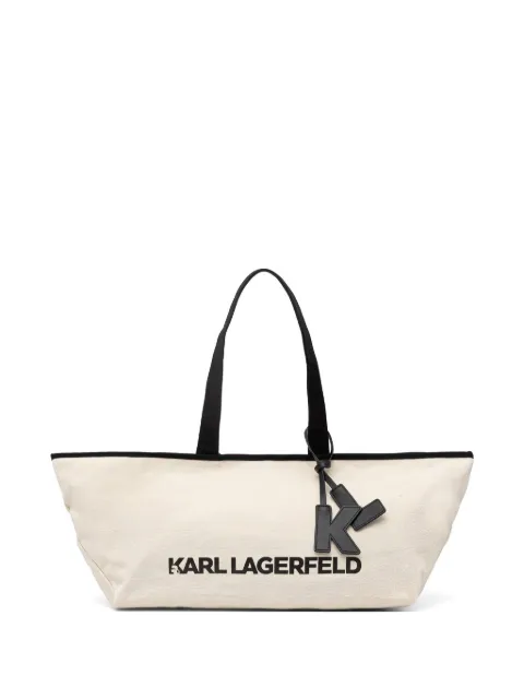 Karl Lagerfeld large elongated shopper Neutrals B2W50017106