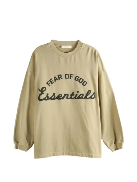 FEAR OF GOD ESSENTIALS Essentials logo-print T-shirt Neutrals 125SP264102F