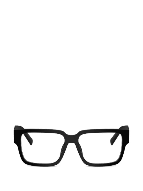 Prada Eyewear rectangle-frame glasses Black 0PRD10VD