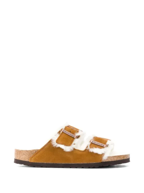 Birkenstock Arizona fur sandals Neutrals 1001135
