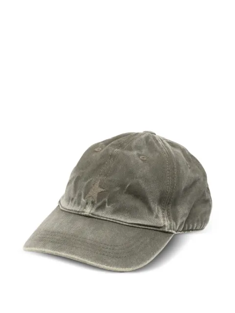 Golden Goose star-embroidered baseball cap Green GUP02837P002745