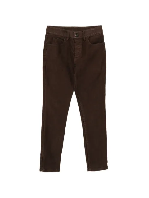 James Perse moleskin five-pocket trousers Brown MCMS1432