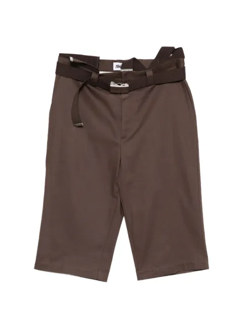 Magliano belted tailored shorts Brown MGSS26PA04012
