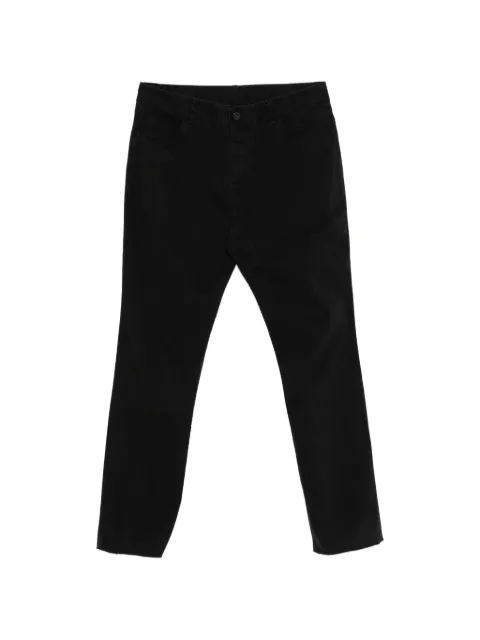 James Perse brushed twill five-pocket trousers Black MHBT1260