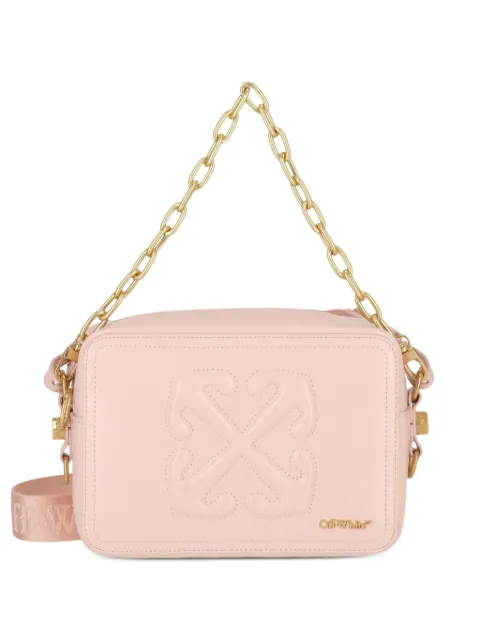 Off-White chain-link crossbody bag Pink OWWCL001S263C3C
