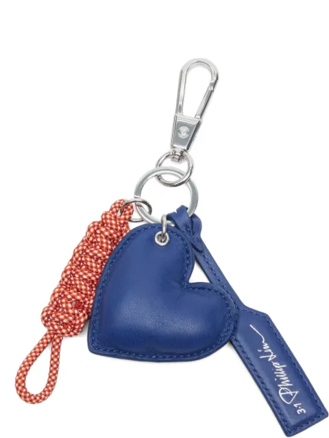 3.1 Phillip Lim braided-detail heart charm Blue AE26P800AKD