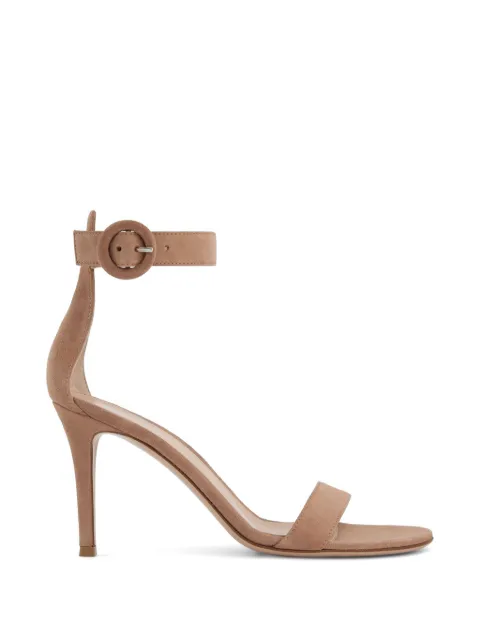 Gianvito Rossi buckle strap pumps Neutrals G6095385RIC