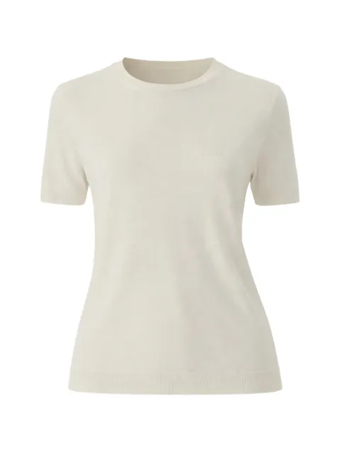 Patrizia Pepe crew-neck T-shirt Neutrals 2M4542J419W417