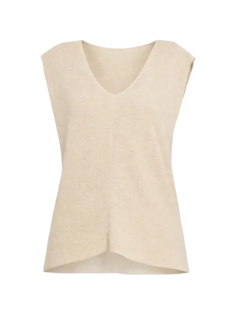 The Row sleeveless top Neutrals 7839Y708