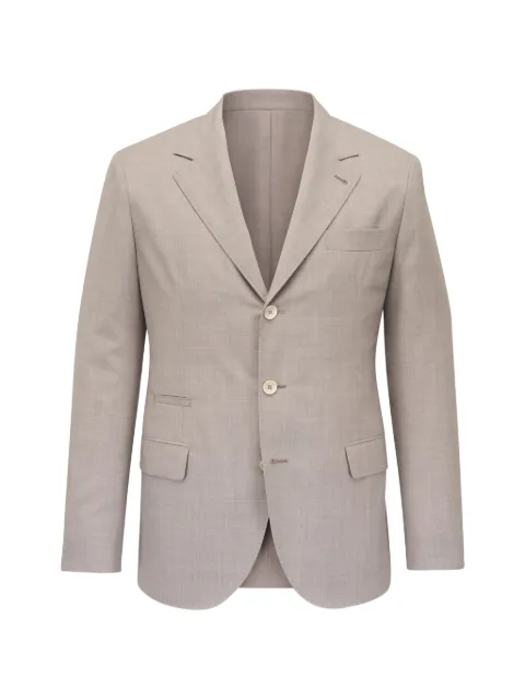 Brunello Cucinelli button-up blazer Neutrals M032P7BTDC493