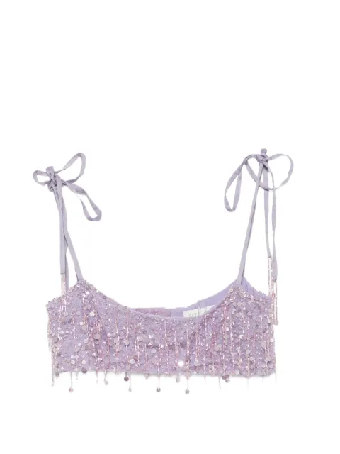 Asta Resort Yasmin hand-beaded bralette Purple PF263019W1039602