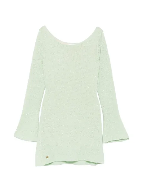 Asta Resort Maya sequin-embellished mini dress Green FW25MLMDS